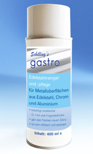 Gastro Edelstahlreiniger u. -pflege, 400ml 61076200000