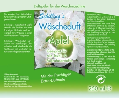 Schillings Wäscheduft Apfel, 3x500ml   611492