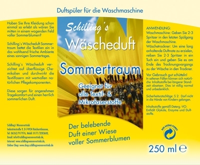 Schillings Wäscheduft Sommertraum, 3x250ml , 611494