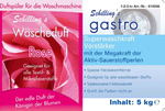 gastro Superwaschkraftverstärker & Schillings Wäscheduft Rose, Set: 5 kg, 500 ml